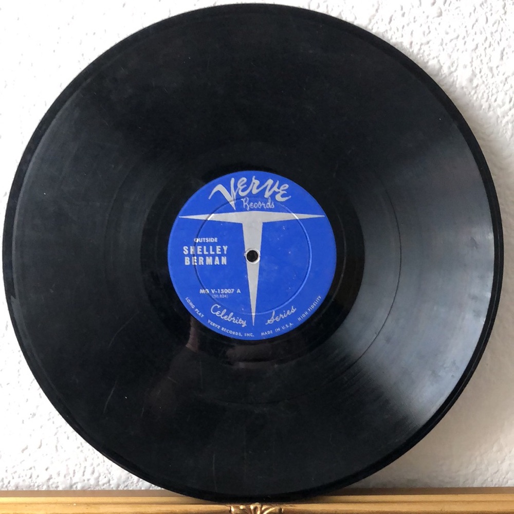 Shelley Berman Outside Vinyl Lp '59